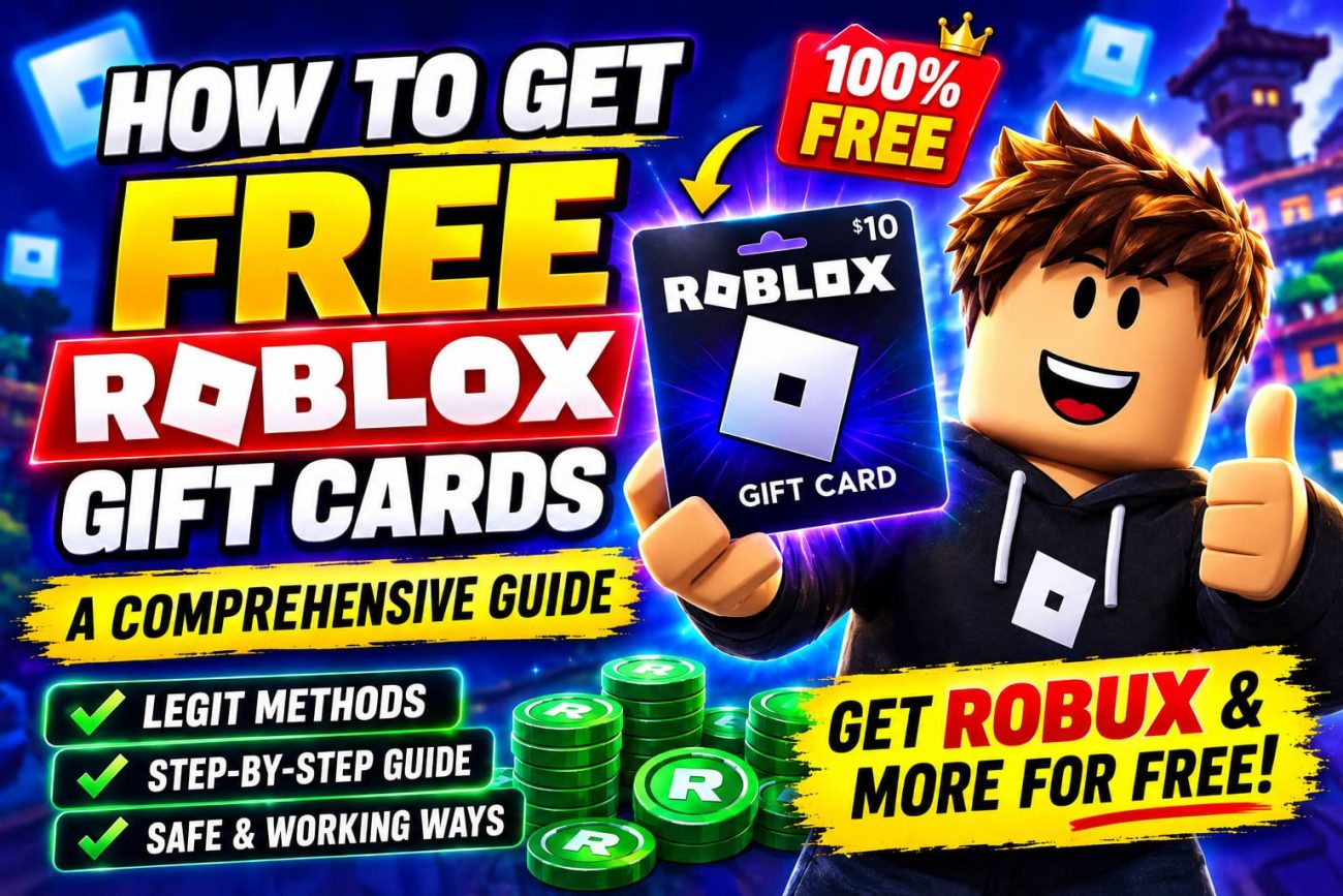 How to Get Free Roblox Gift Cards: A Comprehensive Guide